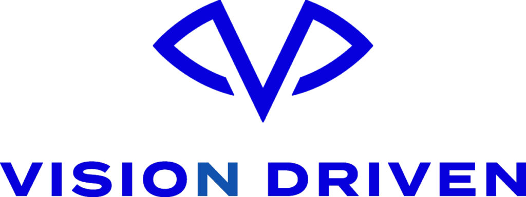 vision driven blue logo